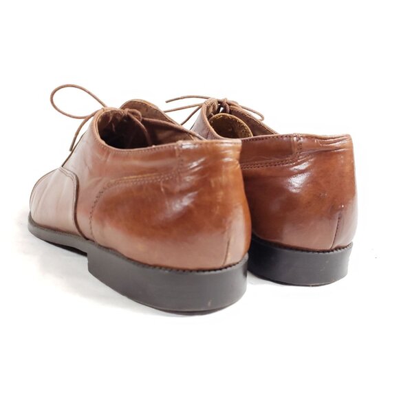Giorgio Brutini Cap Toe Derby Men's Size 9.5 Brown Leather - Picture 6 of 8